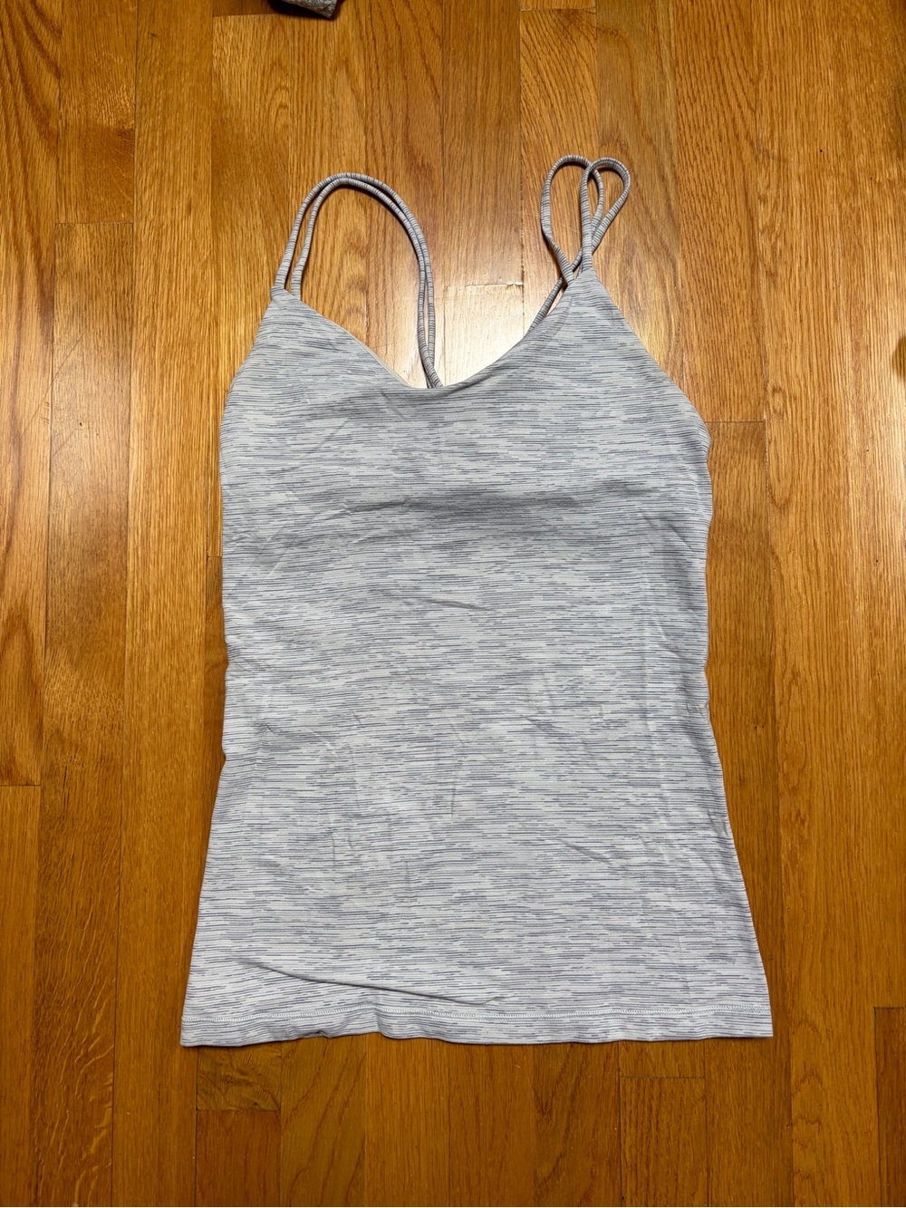 lululemon athletica Light Gray Heather Strappy Camisole